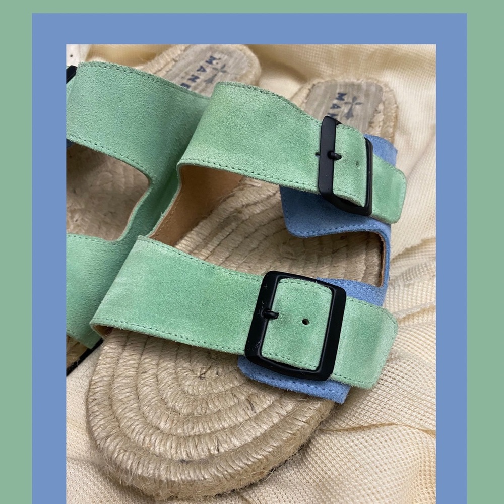 Funky & colorful sandals!